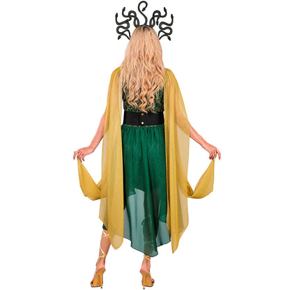 "MEDUSA" (Kleid, Gürtel, Brosche, Haarreif) – Ansicht 6