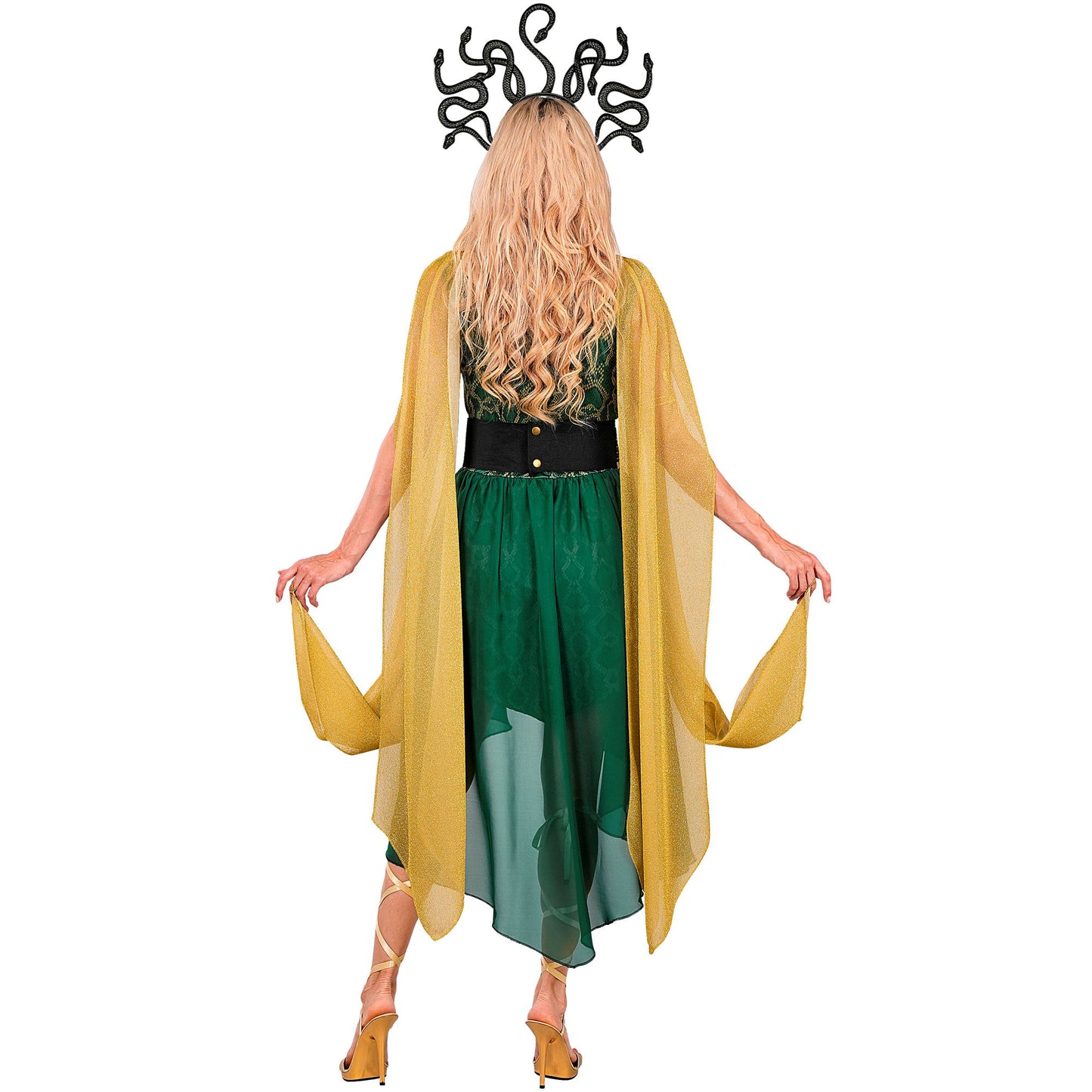 "MEDUSA" (Kleid, Gürtel, Brosche, Haarreif) – Ansicht 7
