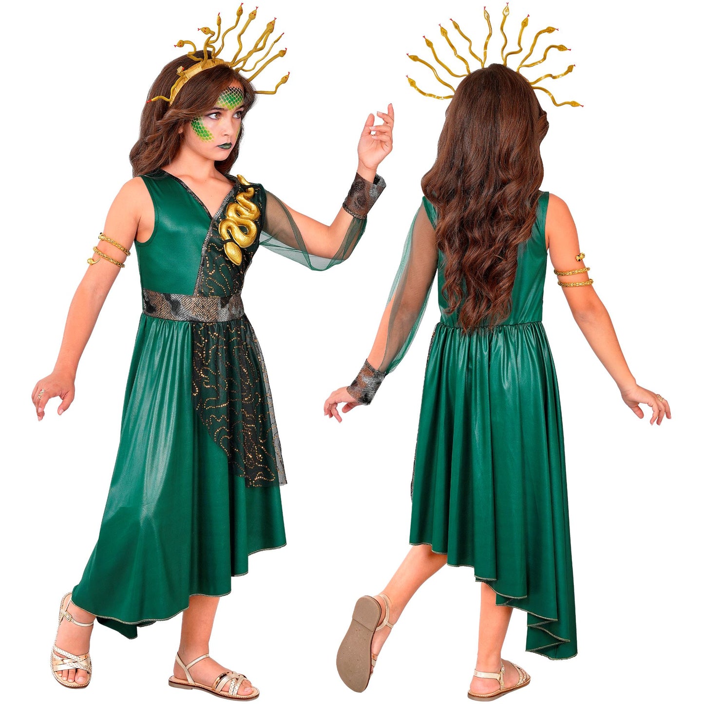 "MEDUSA" (Kleid, Haarreif) – Ansicht 3