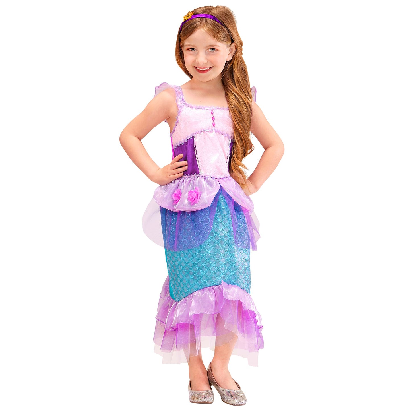 "MEERJUNGFRAU" (Kleid, Haarband mit Seestern) – Ansicht 3