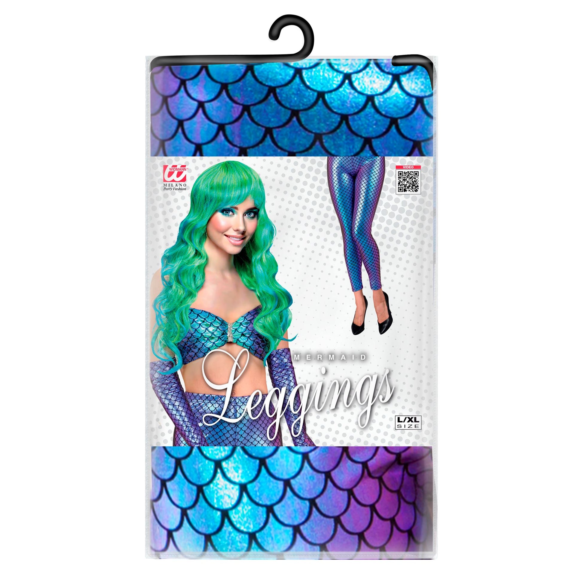 "MEERJUNGFRAU LEGGINGS" – Detailansicht