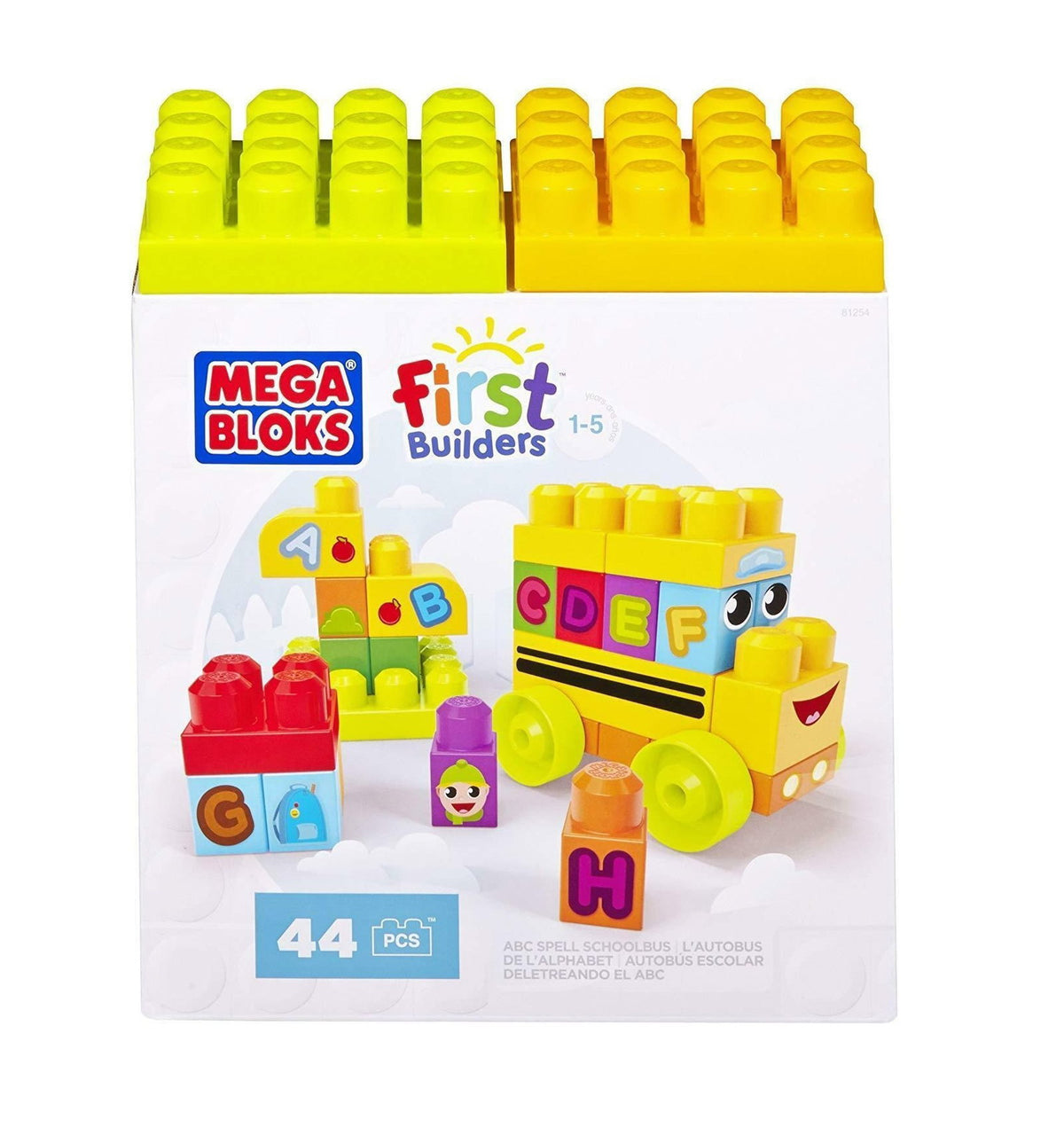 Mega Bloks, First Builders, Konstruktionsset, Unisex, 1 - 5 jahre, 44