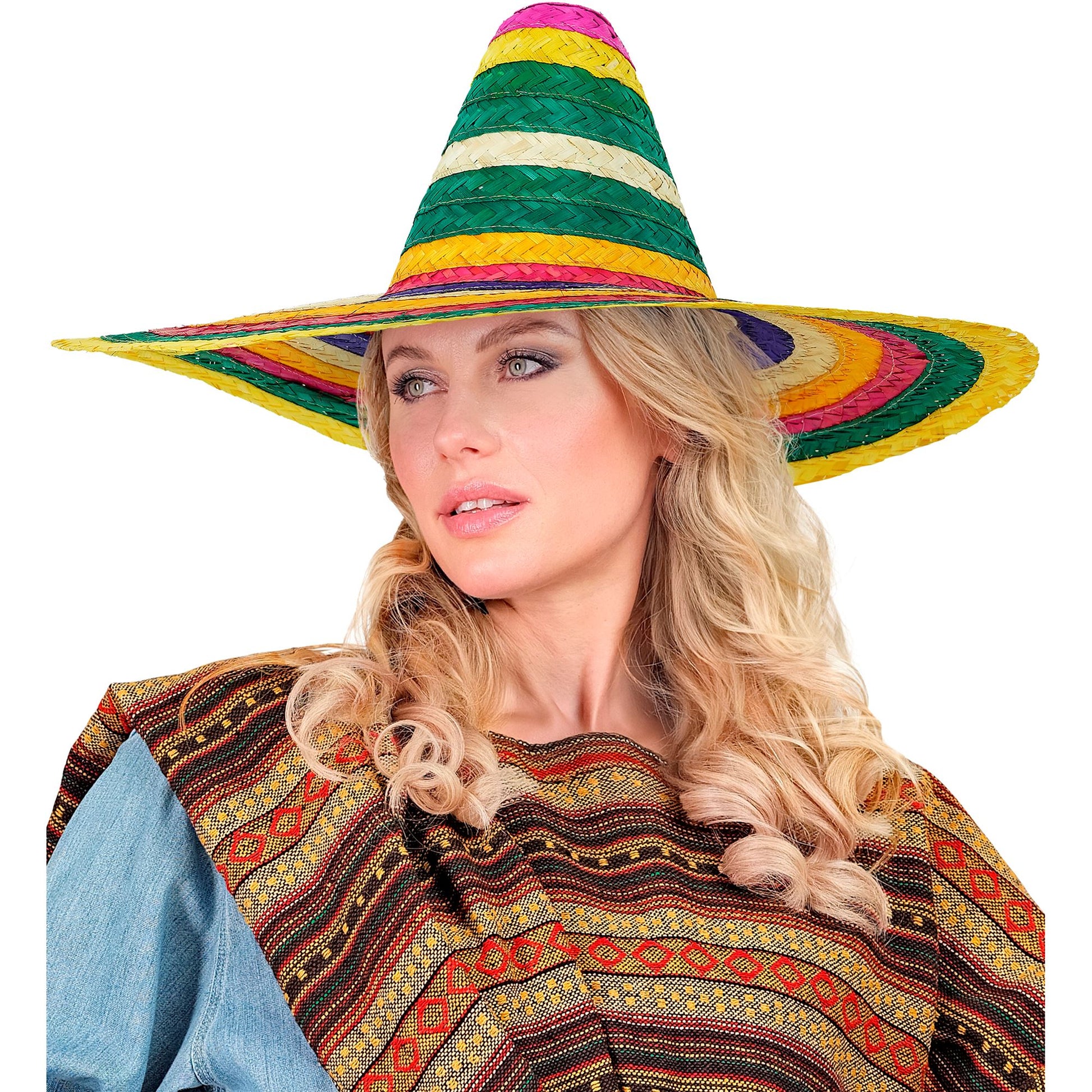"MEHRFARBIGER SOMBRERO" 50 cm – Ansicht 3