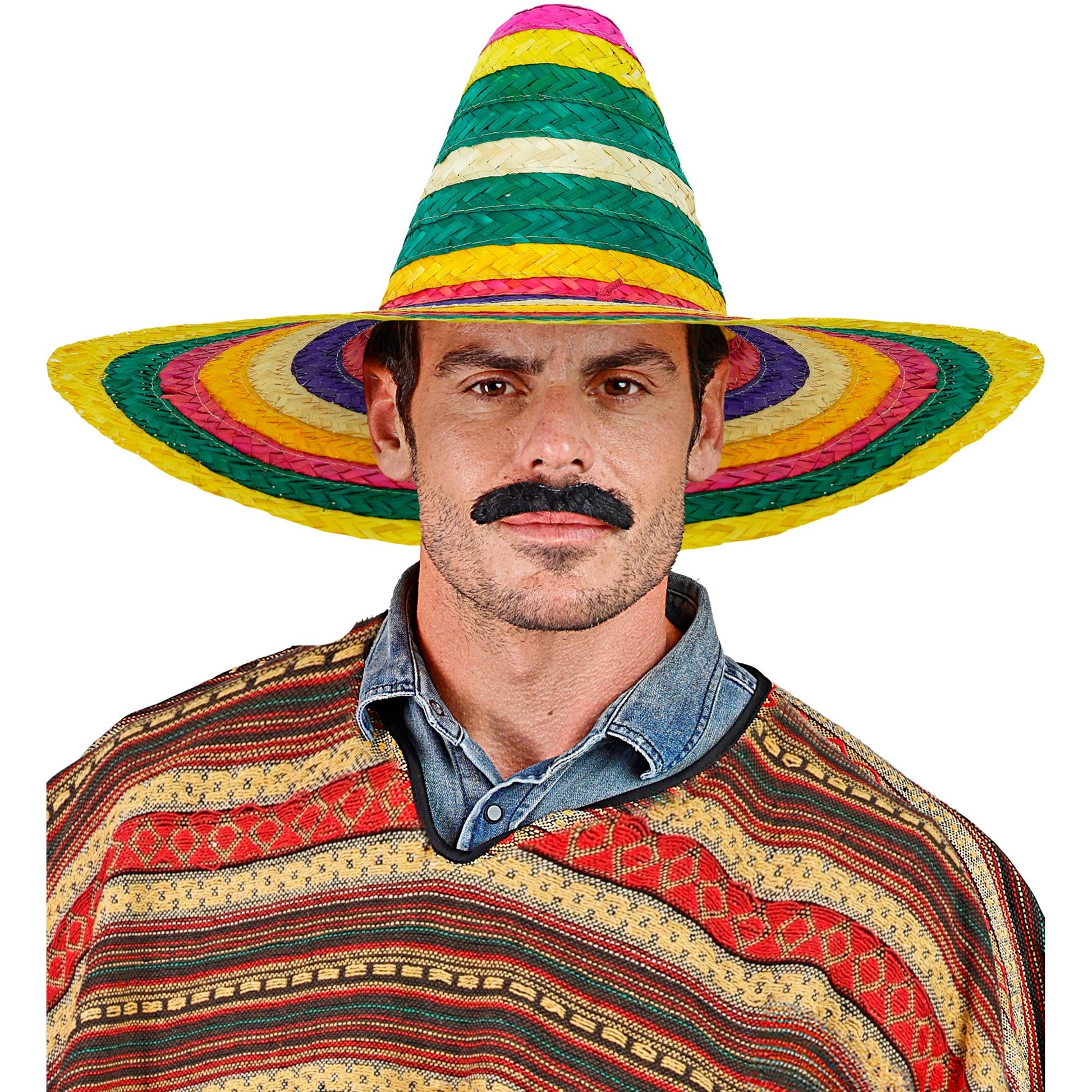 "MEHRFARBIGER SOMBRERO" 50 cm – Ansicht 4