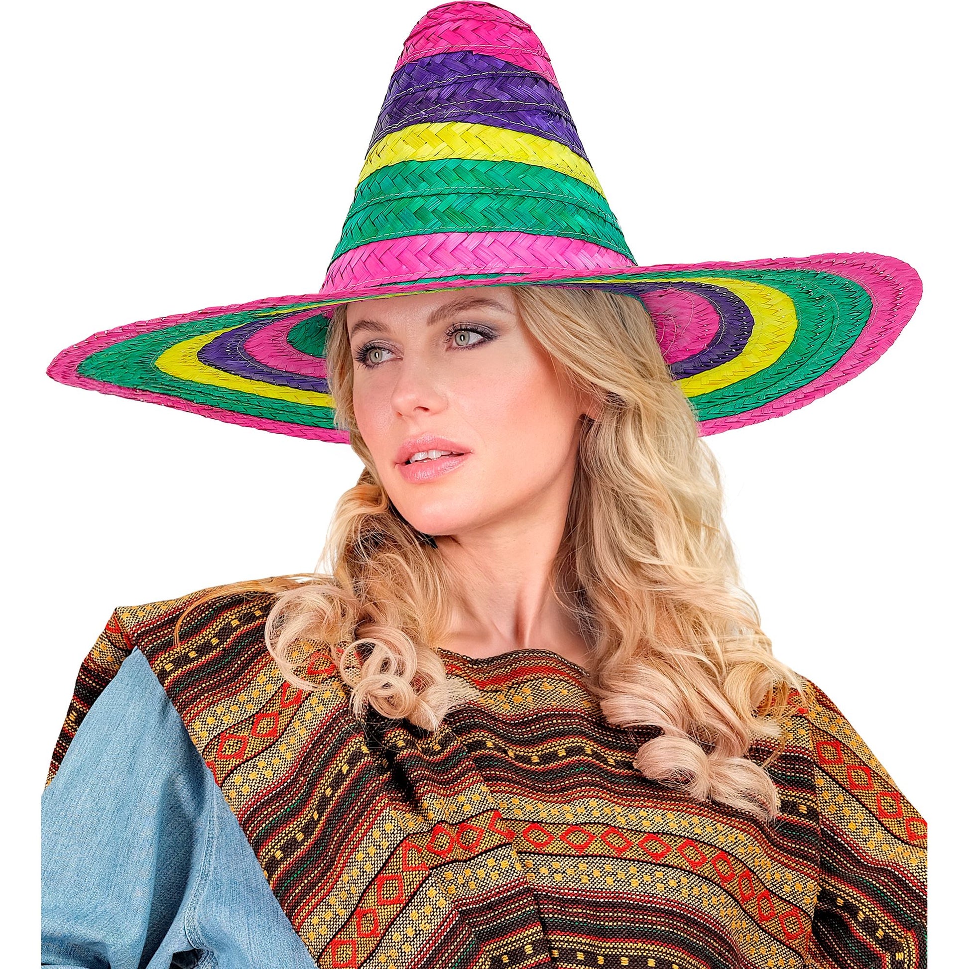 "MEHRFARBIGER SOMBRERO" 50 cm – Ansicht 3