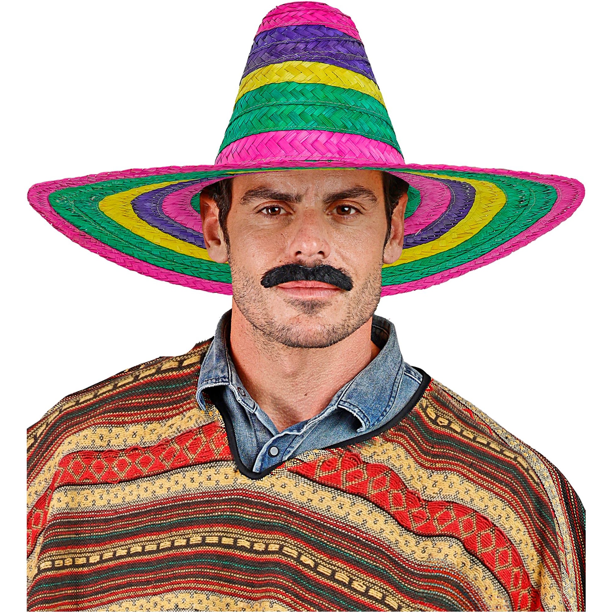 "MEHRFARBIGER SOMBRERO" 50 cm – Ansicht 4