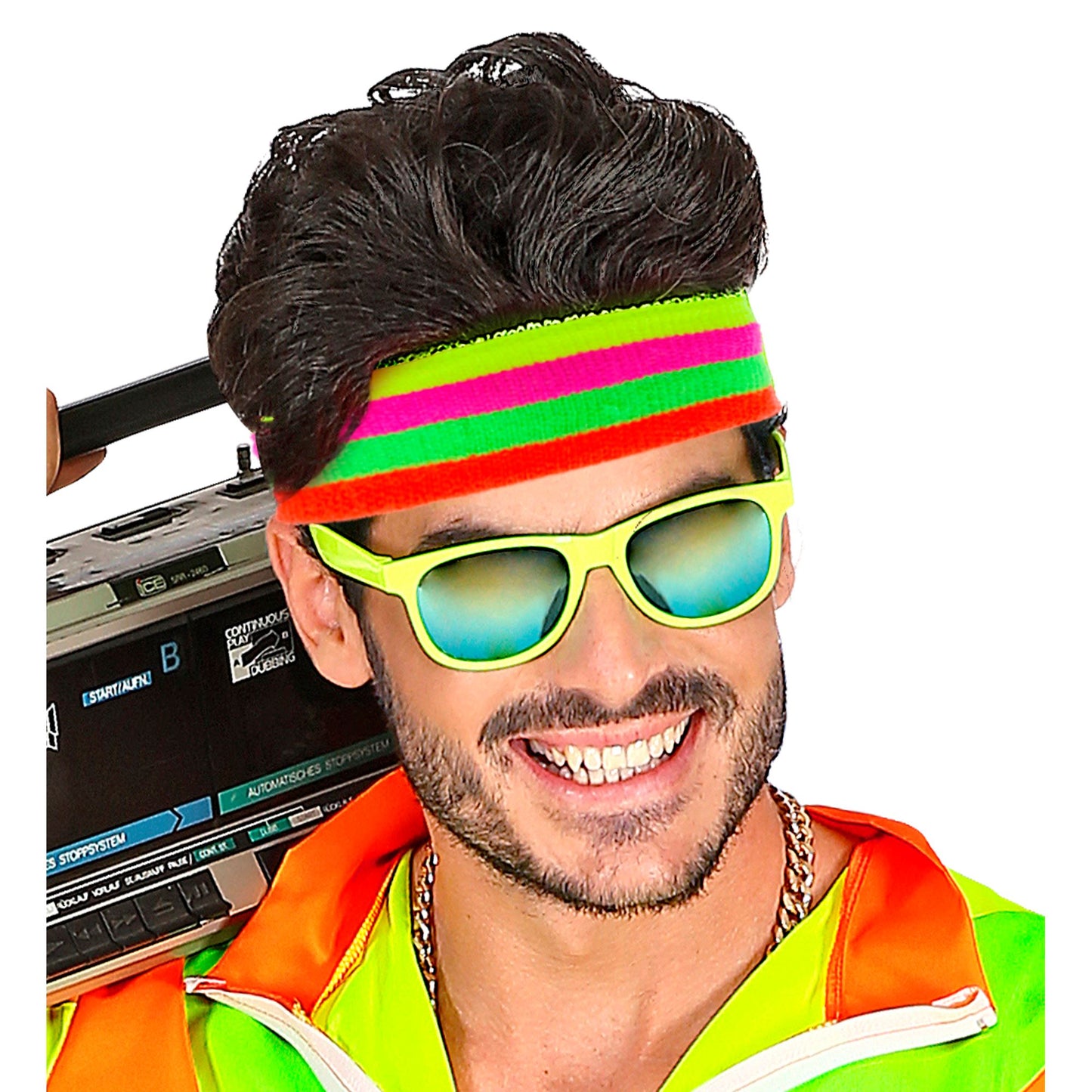 "MEHRFARBIGES NEON STIRNBAND" – Ansicht 4