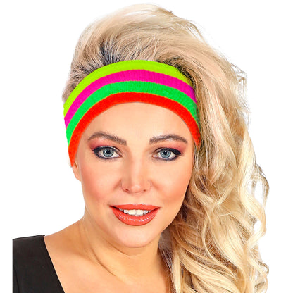 "MEHRFARBIGES NEON STIRNBAND" – Ansicht 5