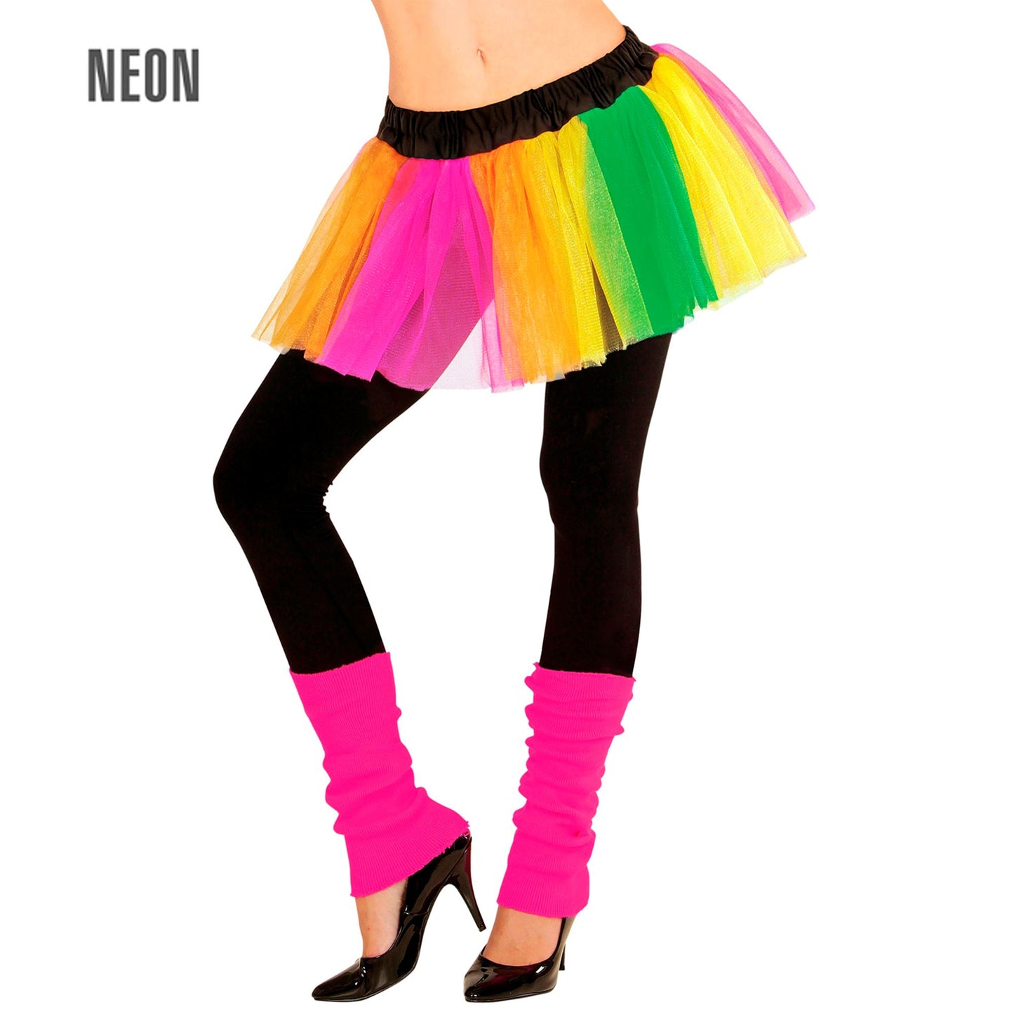 "MEHRFARBIGES TUTU NEON" – Vorderansicht