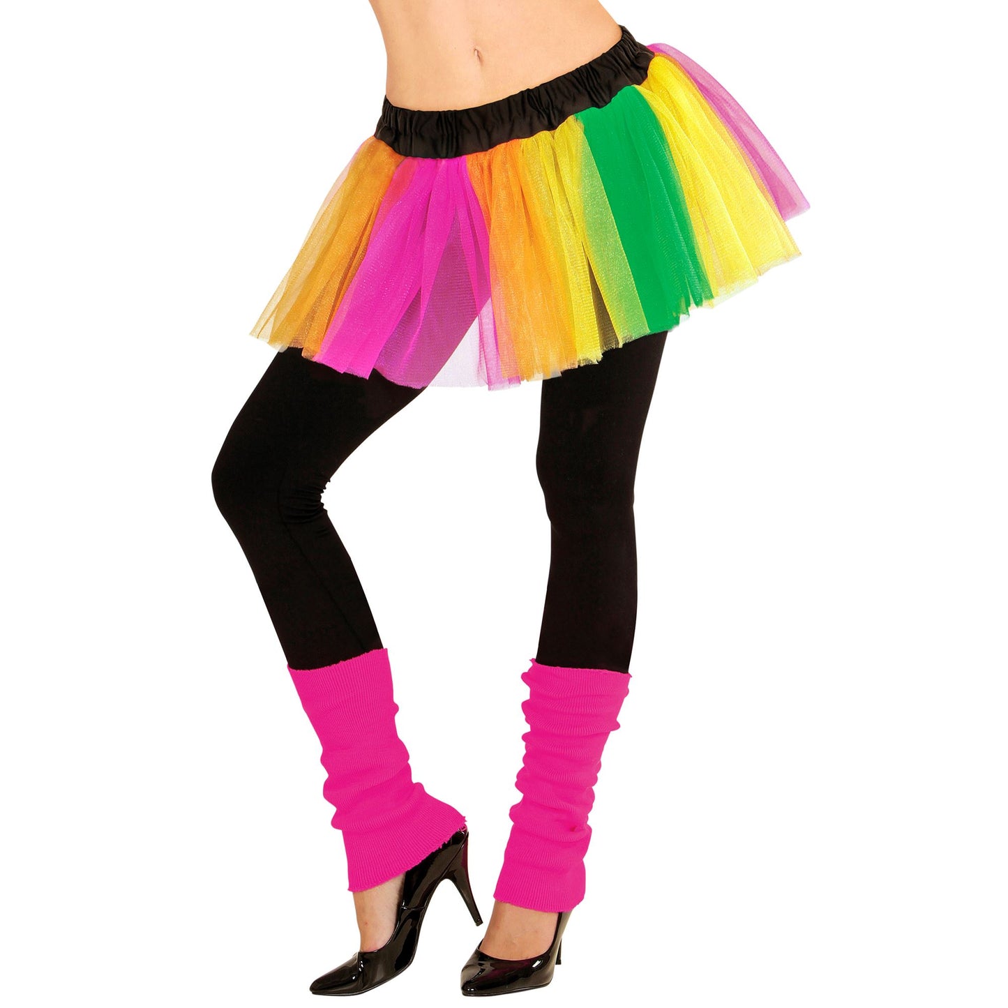 "MEHRFARBIGES TUTU NEON" – Detailansicht