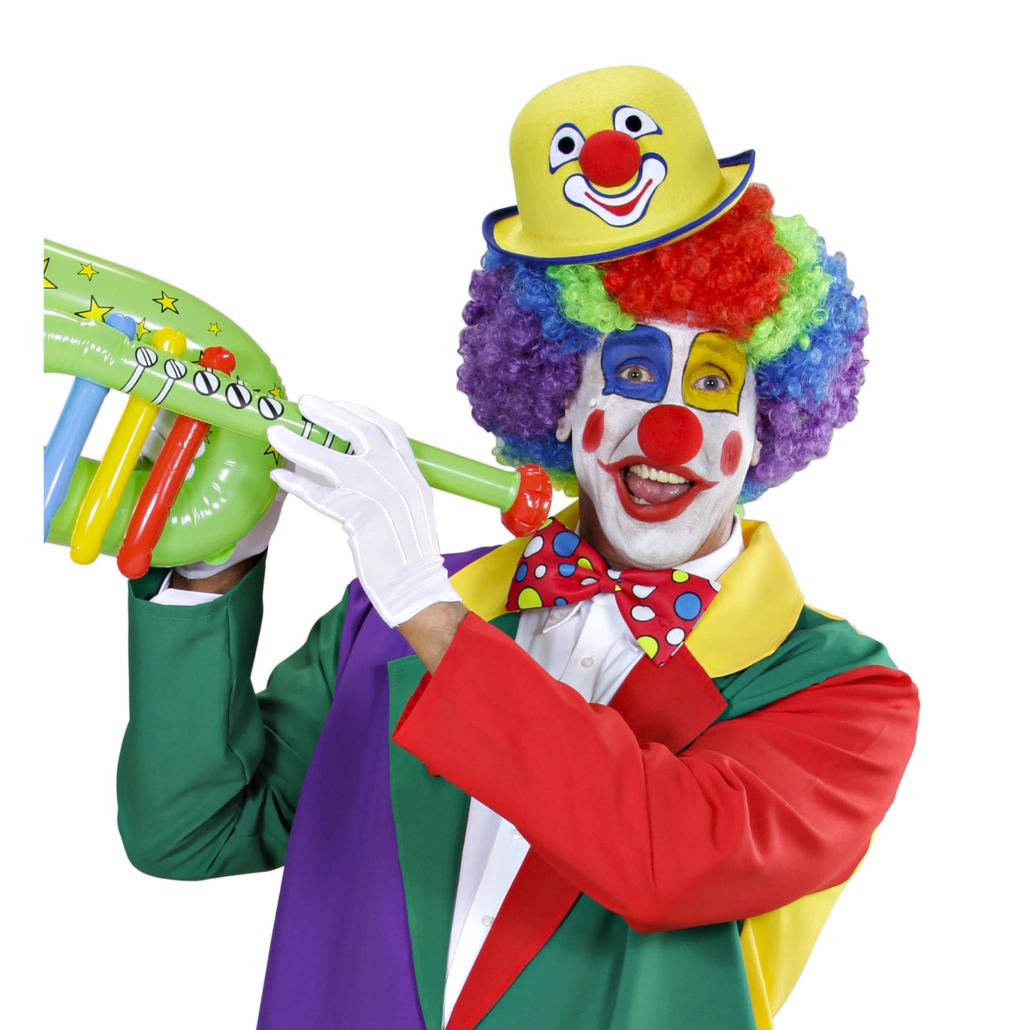 "MELONE CLOWN" aus Filz - rosa und gelb sortiert – Ansicht 3