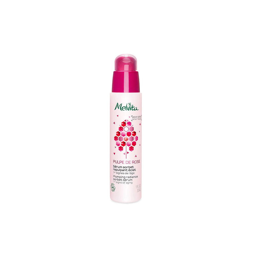 Melvita, Pulpe De Rose, Bio, Erste Anzeichen des Alterns, Tag & Nacht, Serum, Für Gesicht & Hals, 30 ml *Tester