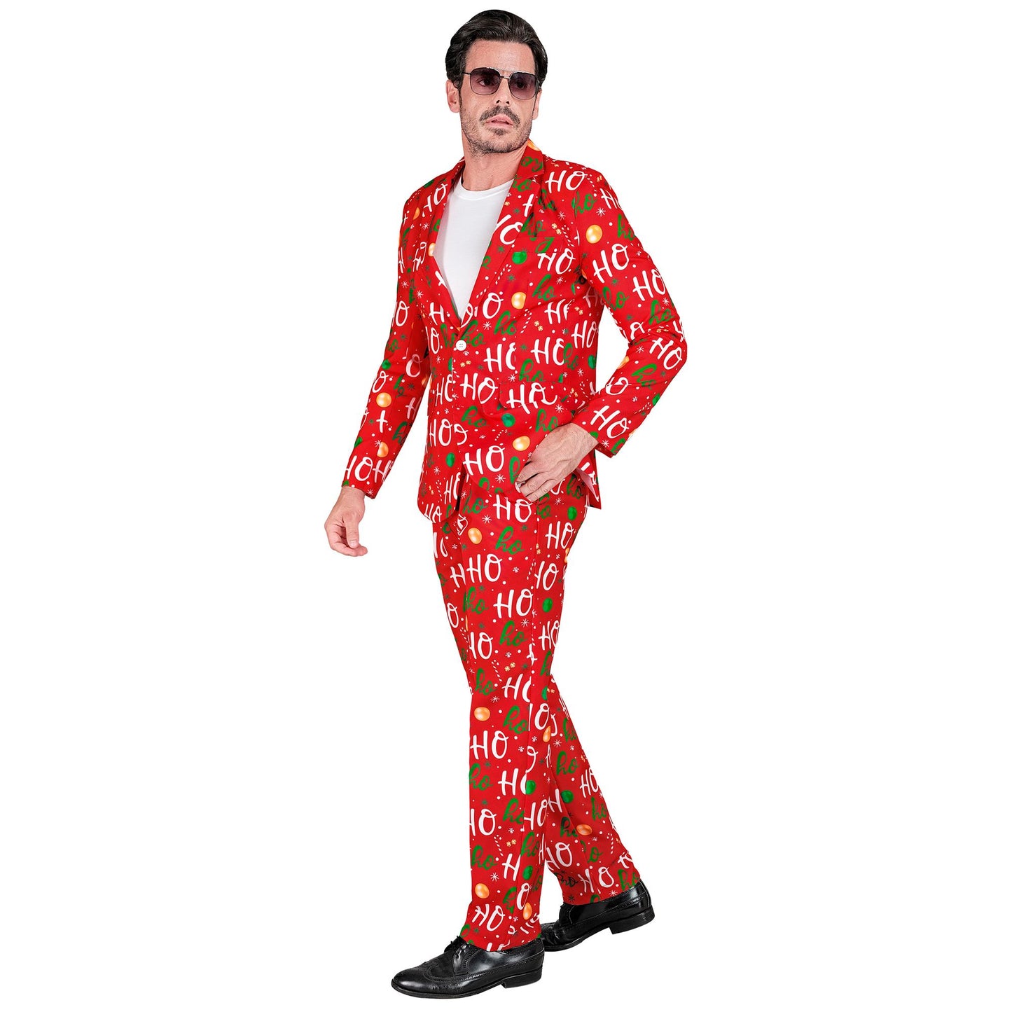 "MERRY CHRISTMAS PARTY FASHION ANZUG" (Jackett, Hose) – Ansicht 3