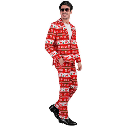 "MERRY CHRISTMAS PARTY FASHION ANZUG" (Jackett, Hose) – Ansicht 3