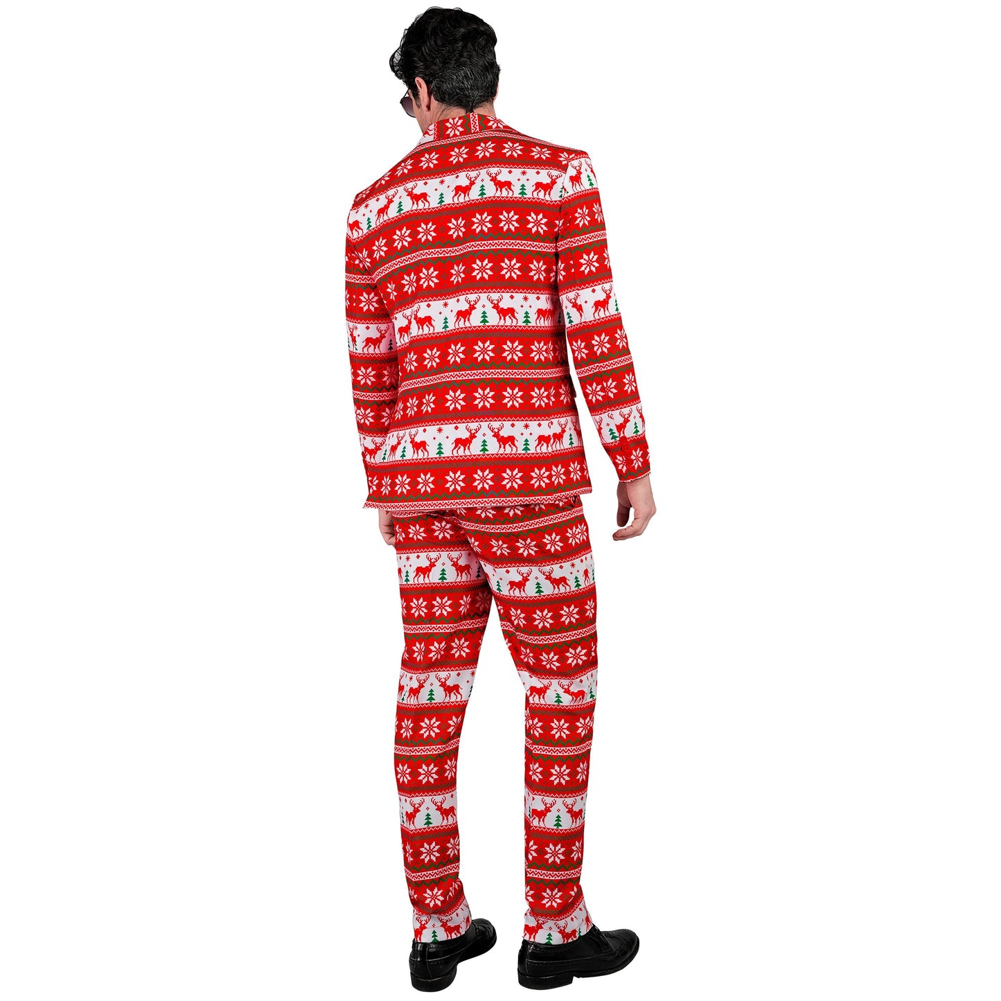"MERRY CHRISTMAS PARTY FASHION ANZUG" (Jackett, Hose) – Ansicht 4