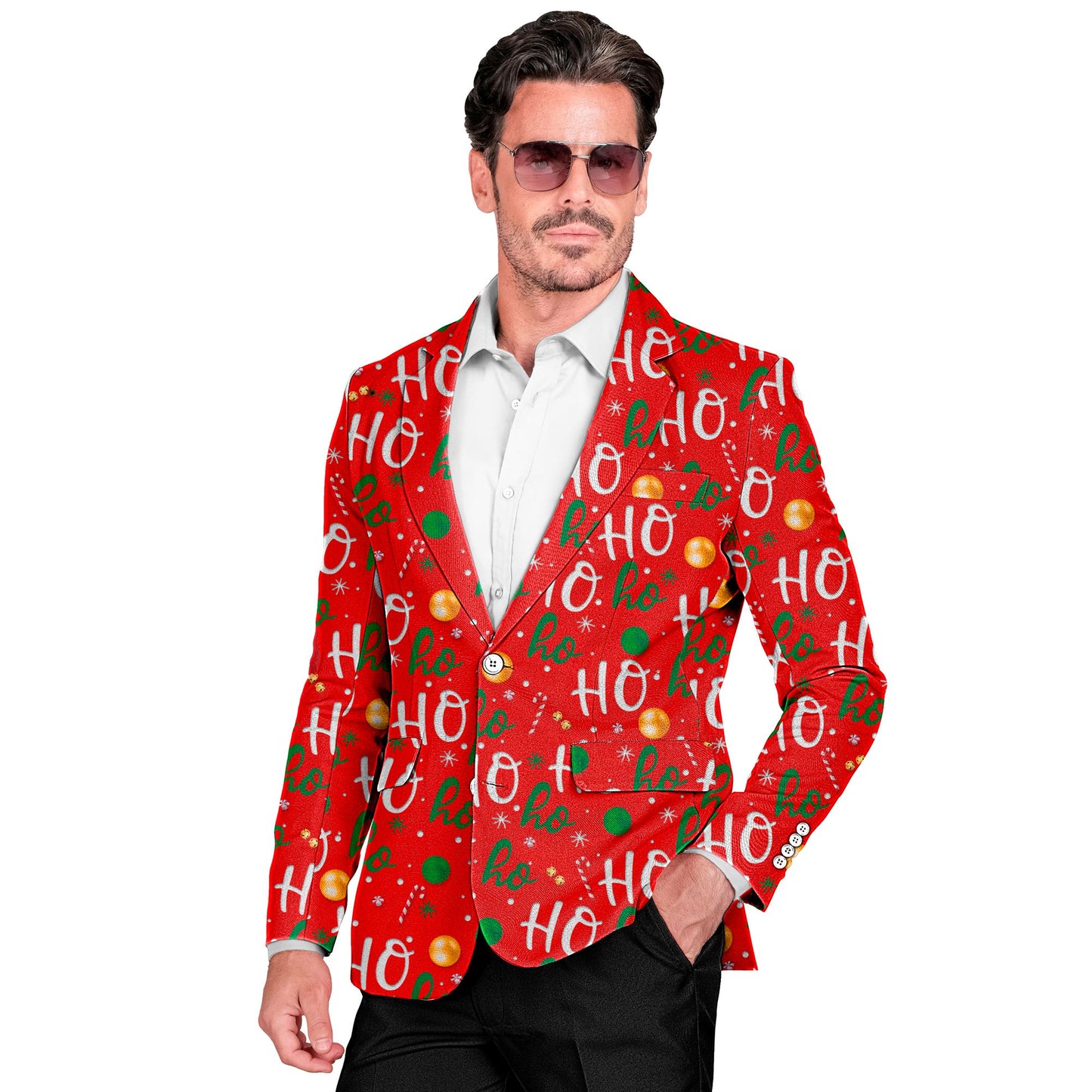 "MERRY CHRISTMAS PARTY FASHION JACKETT" (Jackett) – Detailansicht