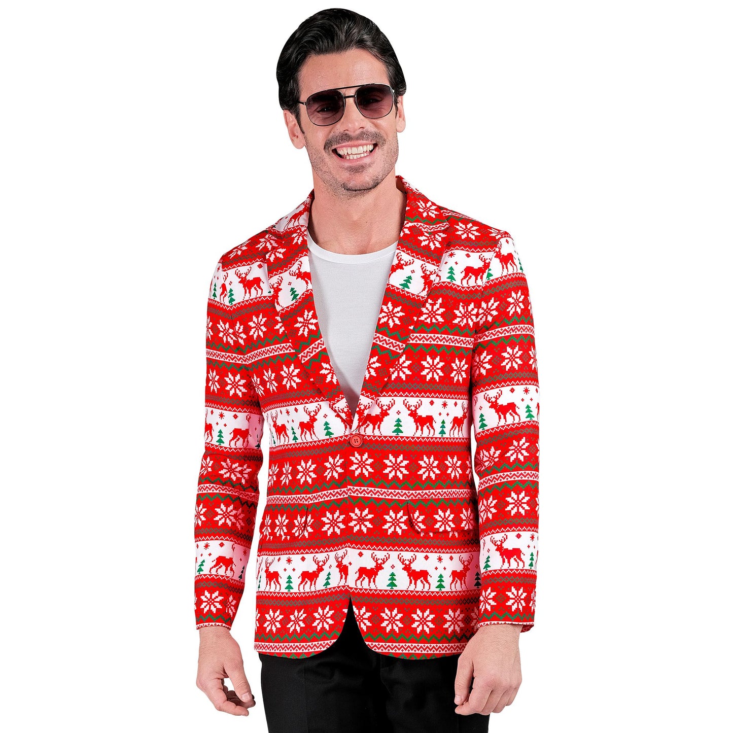 "MERRY CHRISTMAS PARTY FASHION JACKETT" (Jackett) – Vorderansicht