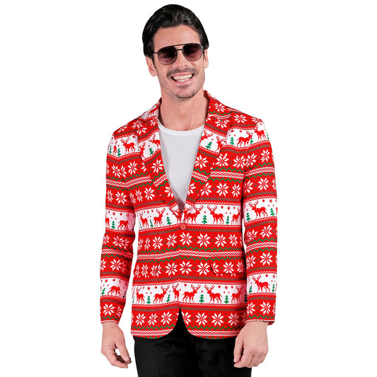 "MERRY CHRISTMAS PARTY FASHION JACKETT" (Jackett) – Vorderansicht