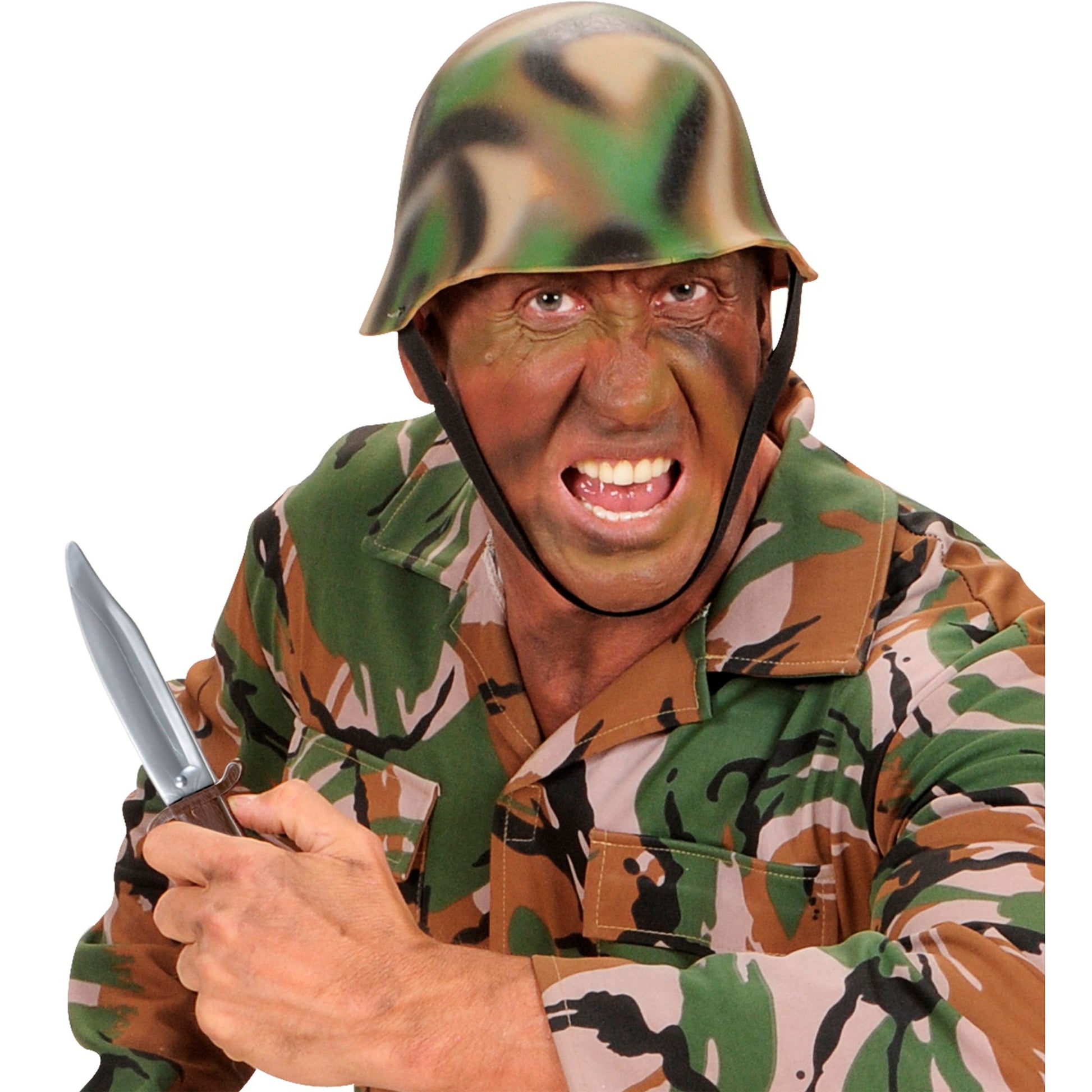 "MESSER MIT CAMOUFLAGE SCHEIDE" - 28 cm – Ansicht 5