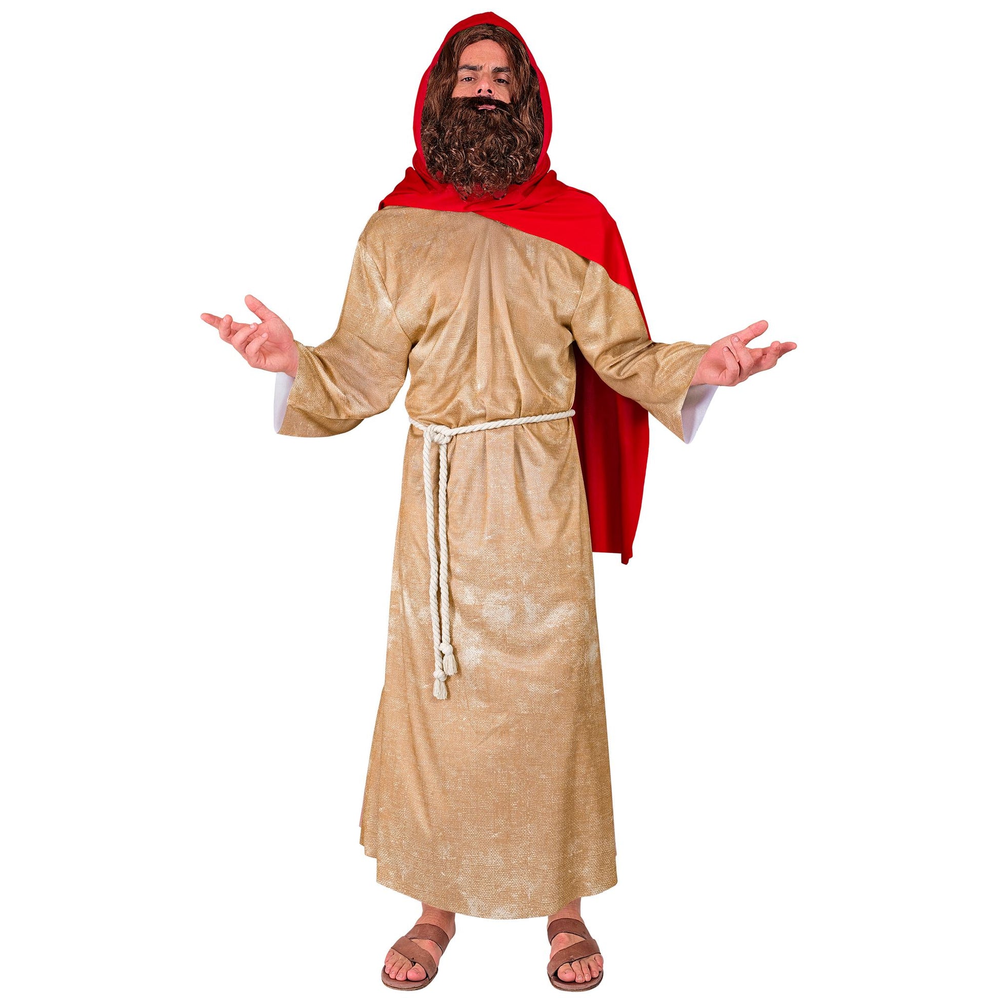 "MESSIAS" (Tunika, Gürtel, Schultertuch, Perücke, Bart) – Ansicht 4