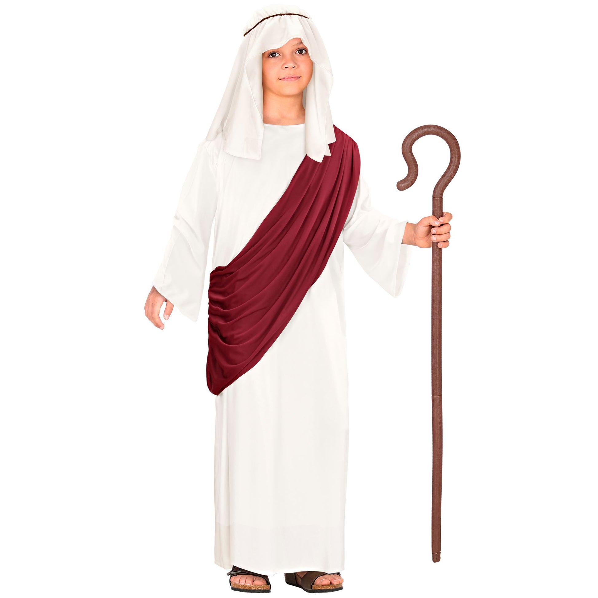 "MESSIAS" (Tunika, Toga, Kopfbedeckung) – Detailansicht