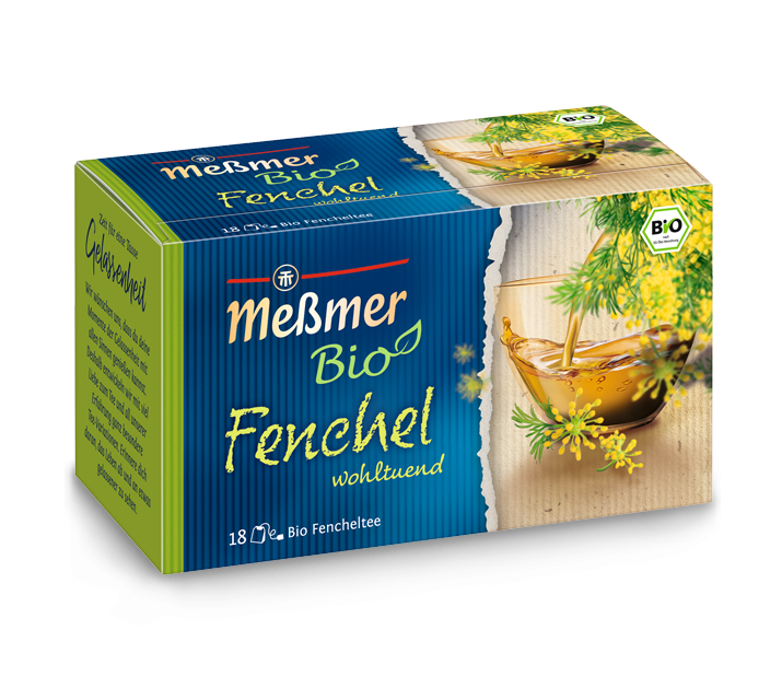 Messmer Bio Fenchel Bio Fencheltee natürlich aromatischer Bio Fencheltee