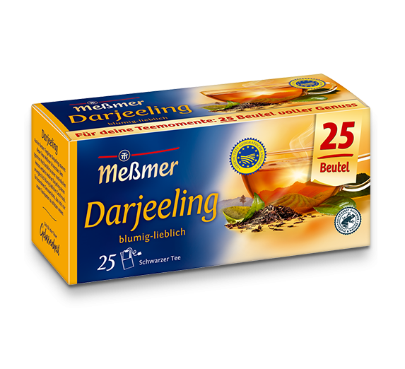 Messmer Darjeeling Schwarzer Tee Produktbild