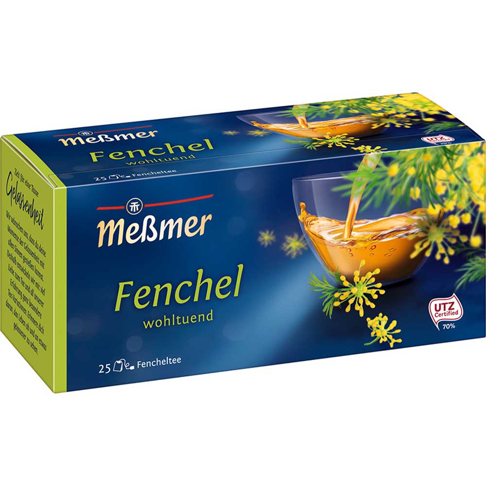 Messmer Fenchel 25er - Fencheltee von Messmer in praktischer Packung