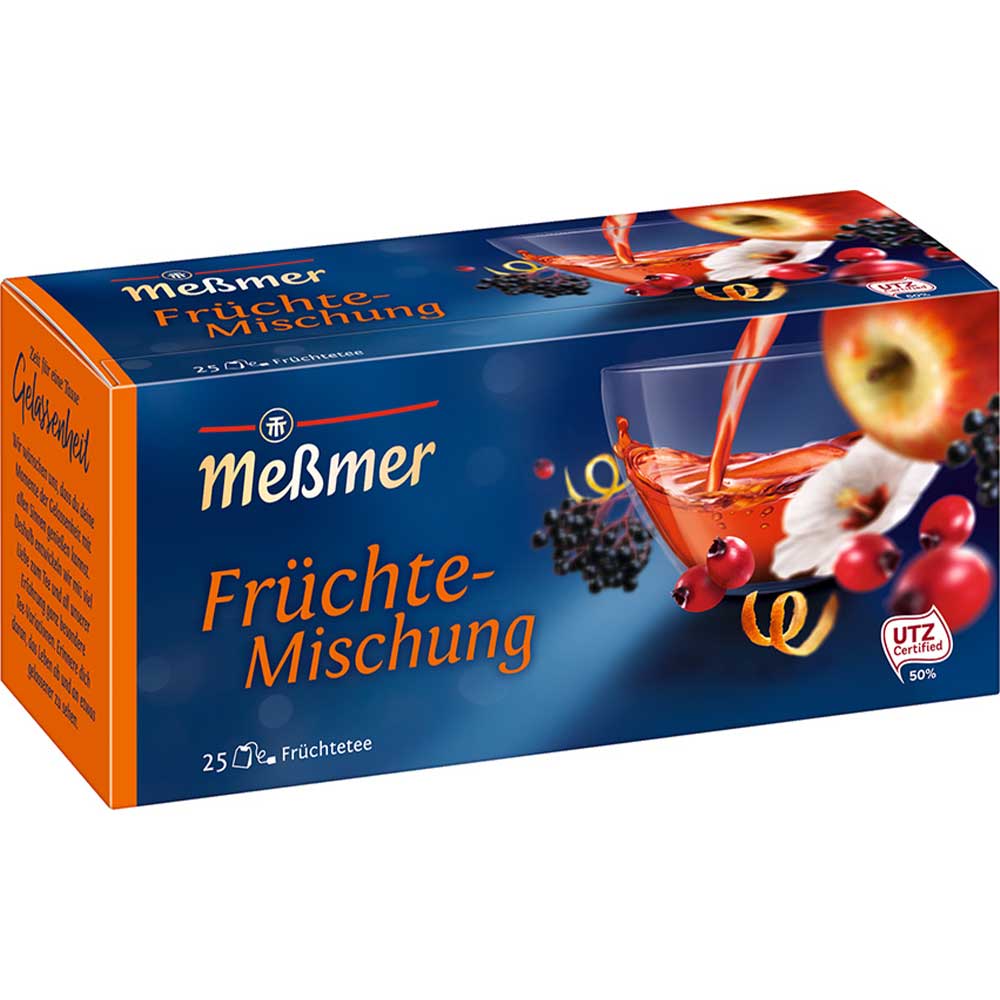 Messmer Früchte Mischung Tee 25er Beutel