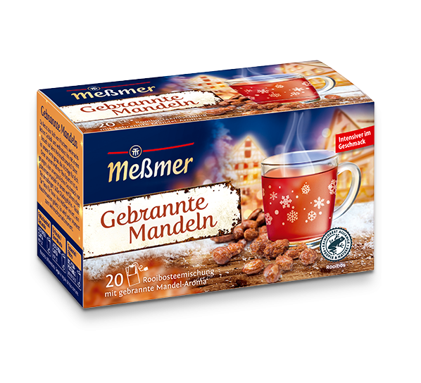 Messmer Gebrannte Mandeln Tee 20er Packung
