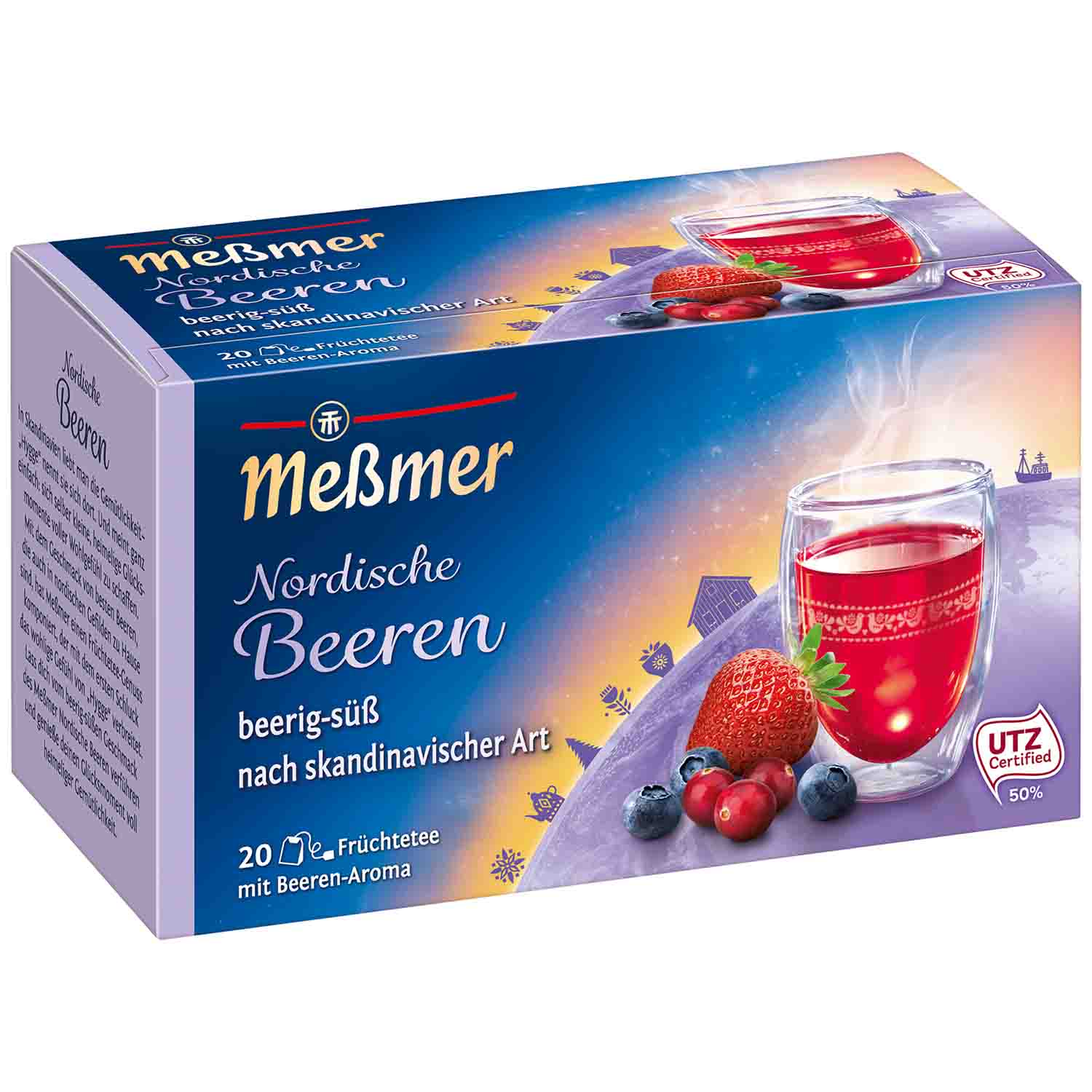 Messmer Nordische Beeren Tee 20er Packung