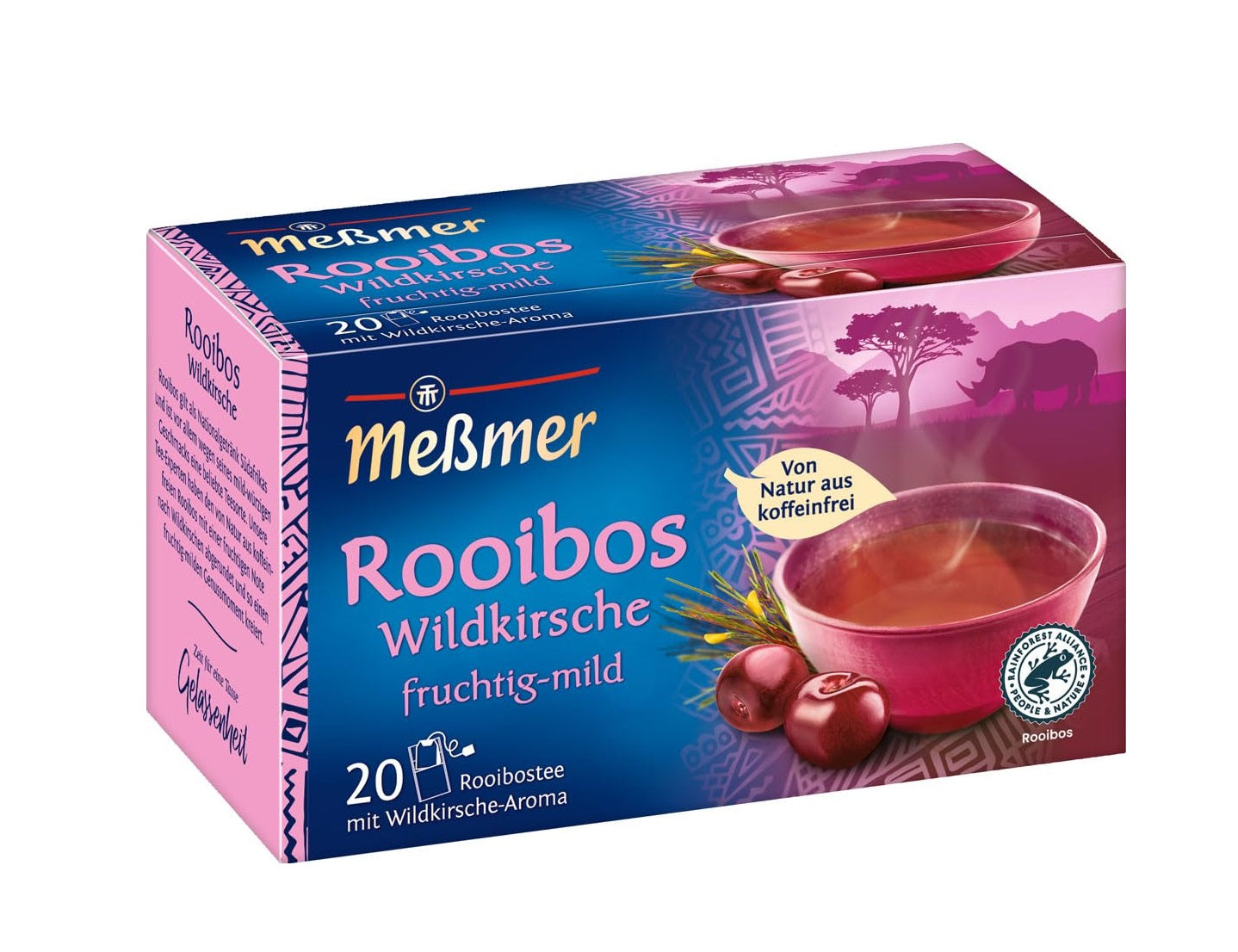 Messmer Rooibos Wildkirsche Tee 20 Teebeutel