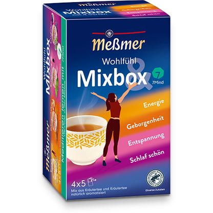 Messmer Wohlfühltee Mixbox Kräutertee Sortiment 175 g