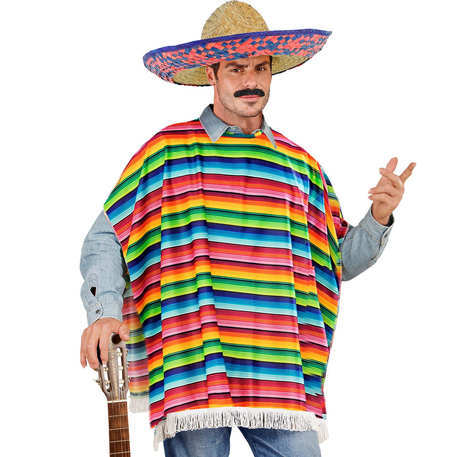 "MEXIKANER" (Poncho, Sombrero) – Detailansicht
