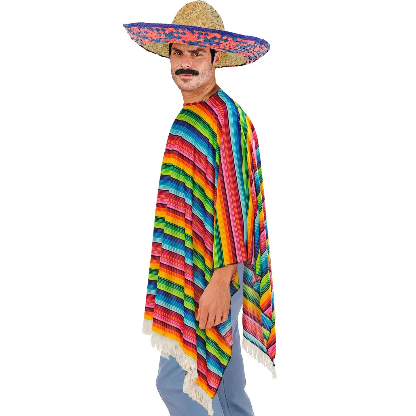 "MEXIKANER" (Poncho, Sombrero) – Ansicht 3