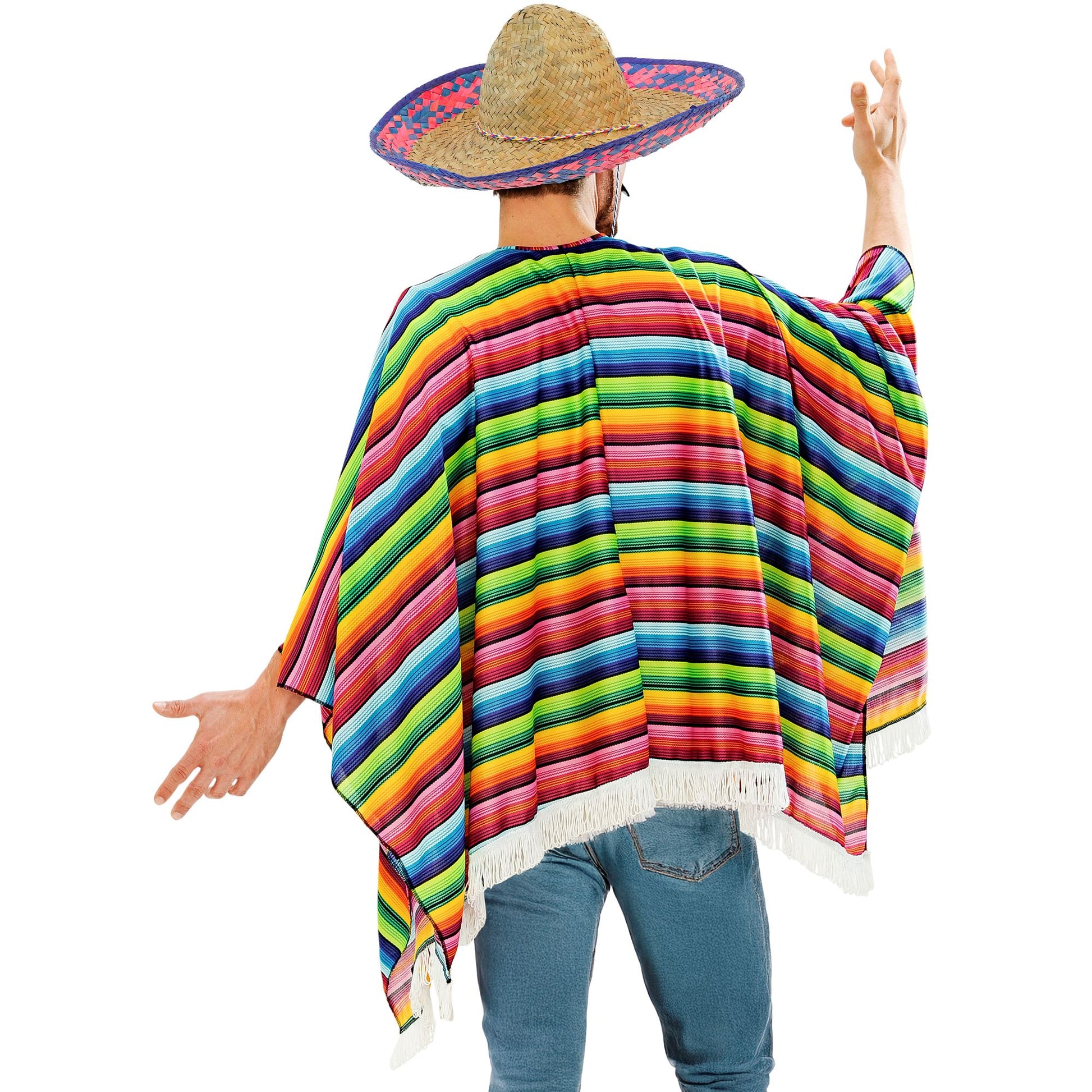 "MEXIKANER" (Poncho, Sombrero) – Ansicht 4