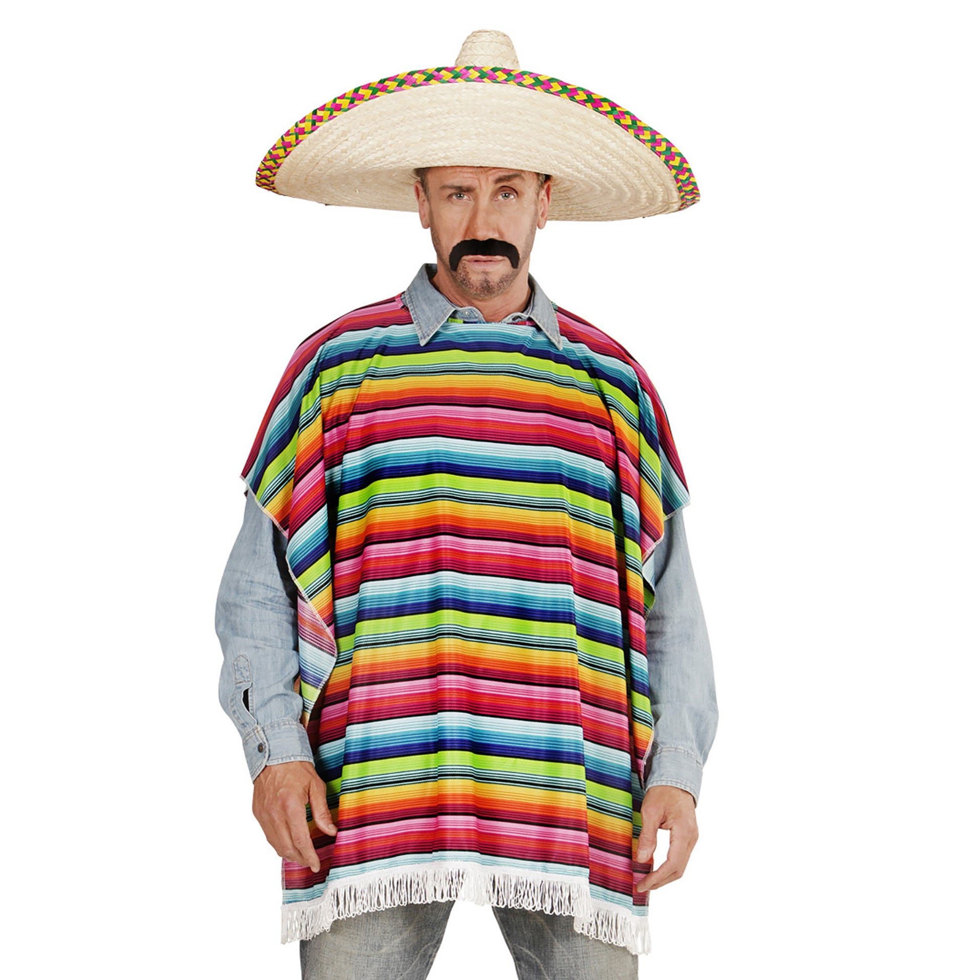 "MEXIKANER" (Poncho) – Vorderansicht