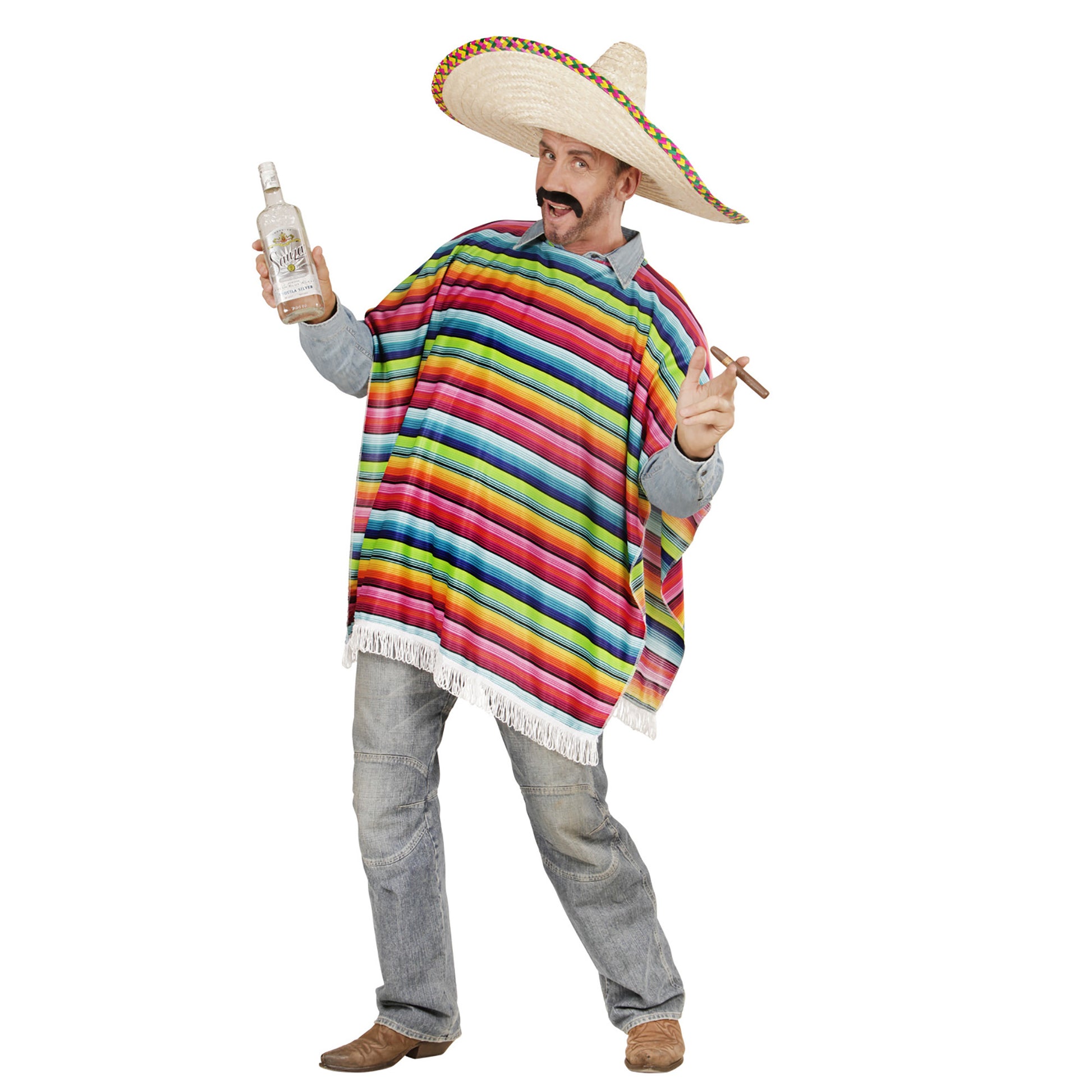 "MEXIKANER" (Poncho) – Ansicht 3