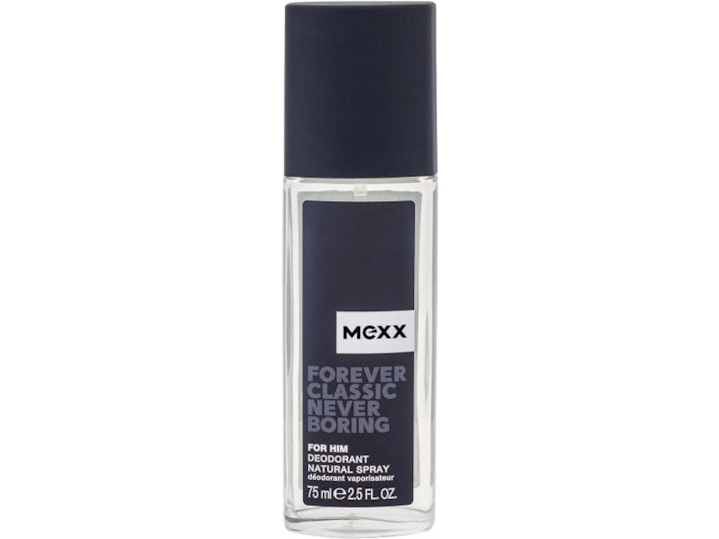 Mexx, Forever Classic Never Boring, Deodorant Spray, Für Männer, 75 ml