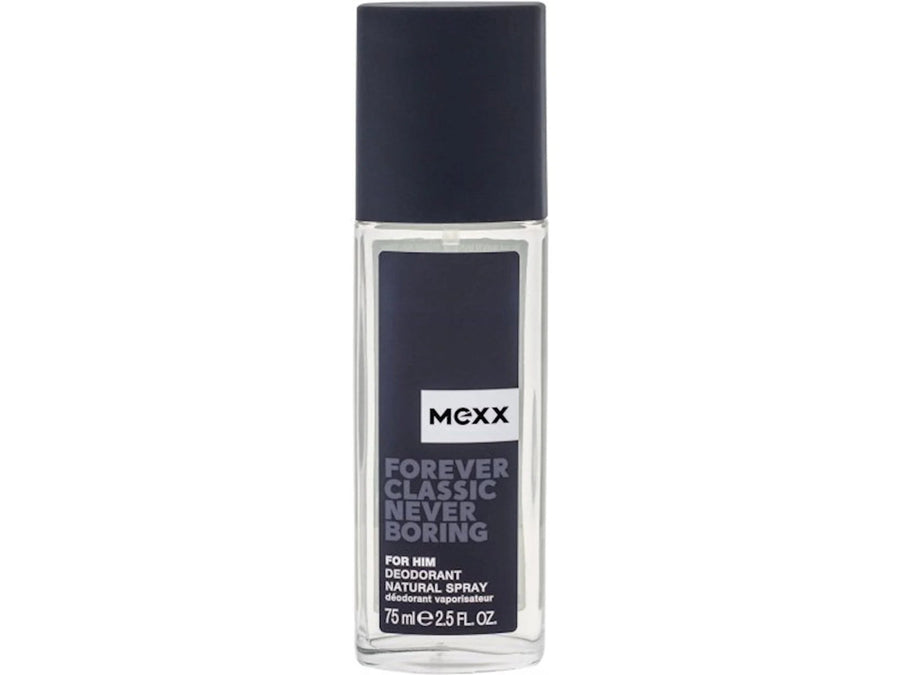 Mexx, Forever Classic Never Boring, Deodorant Spray, Für Männer, 75 ml
