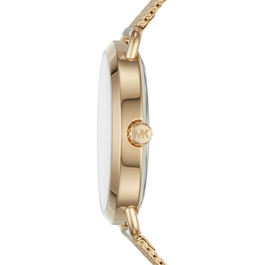 MICHAEL KORS MK3844 Only Time Armbanduhr 37 mm Gold ansicht-2