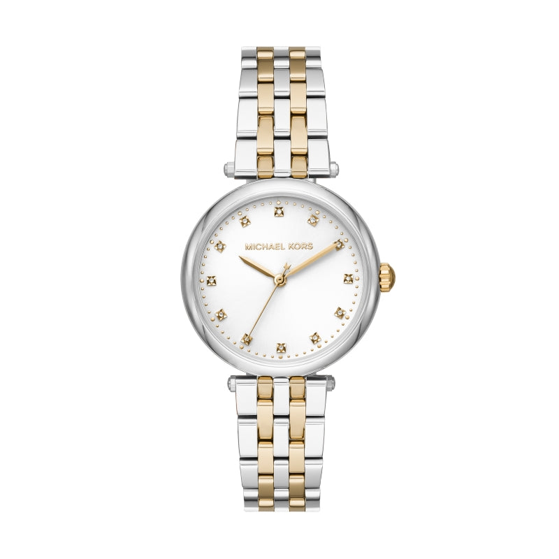 MICHAEL KORS MK4569 Only Time Armbanduhr 34 mm Weiss