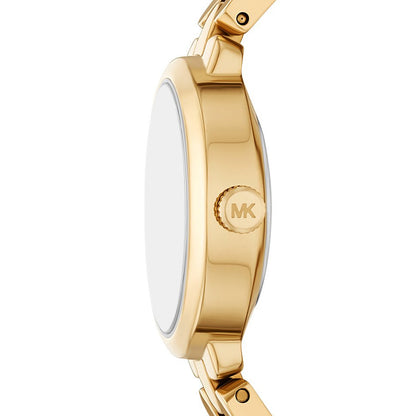 MICHAEL KORS MK4955 Only Time Armbanduhr 21 mm Gold ansicht-2