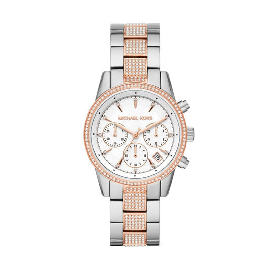 MICHAEL KORS MK6651 Chronograph Armbanduhr 37 mm ansicht-2
