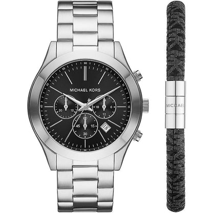 MICHAEL KORS Mod. SLIM RUNWAY ***Special pack*** MK1056SET Chronograph Armbanduhr 44 mm
