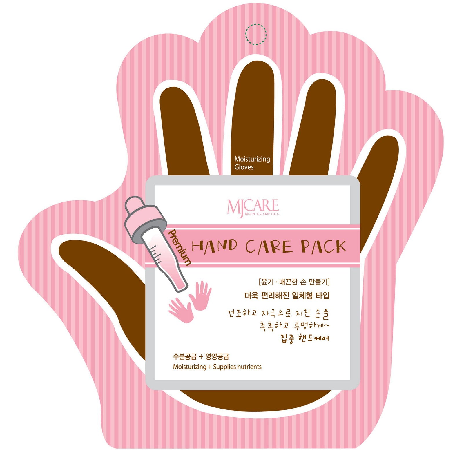 Mijin Mijin, Mjcare, Hydratisierend, Handtuchmaske, 10 g Regular