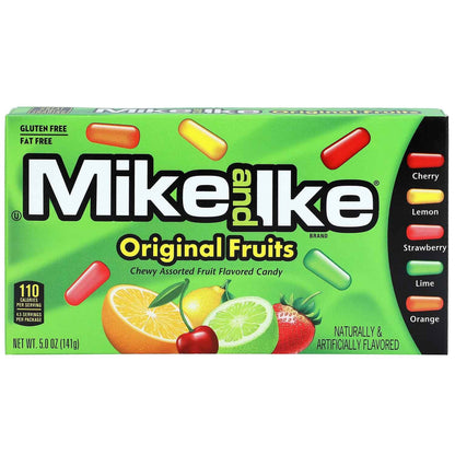 Mike and Ike Original Fruits 120g Kaubonbon Produktbild – Detailansicht
