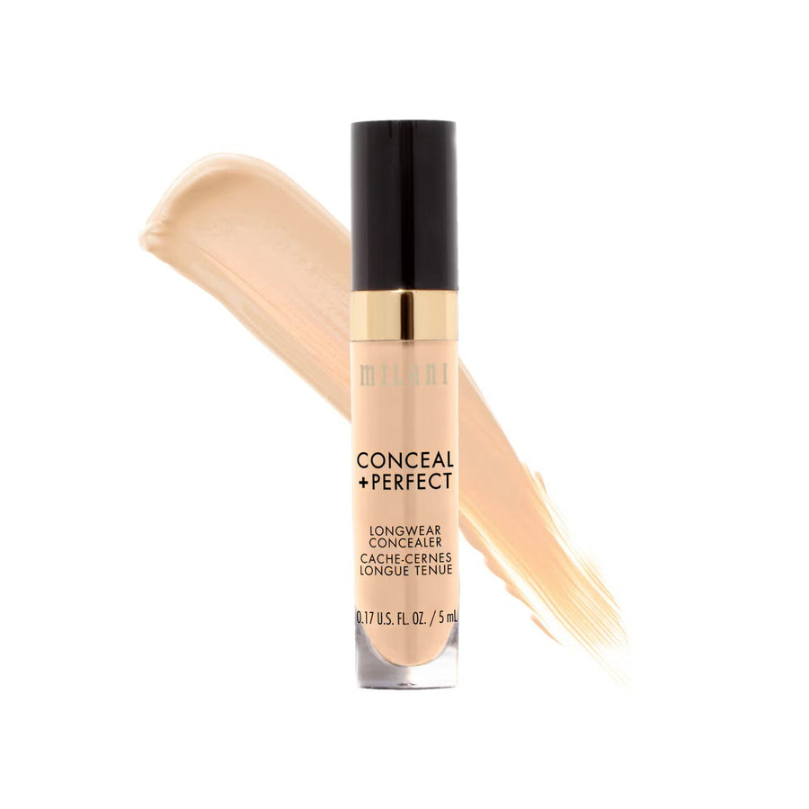 Milani Creme Concealer Milani, Conceal + Perfect, Langlebig, Creme-Concealer, 120, Helles Vanille, 5 g Regular