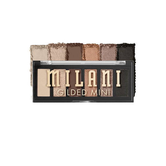Milani Milani, Gilded Mini, Lidschattenpalette, 150, Call Me Old Fashioned, 6 Schattierungen, 4.8 g Regular