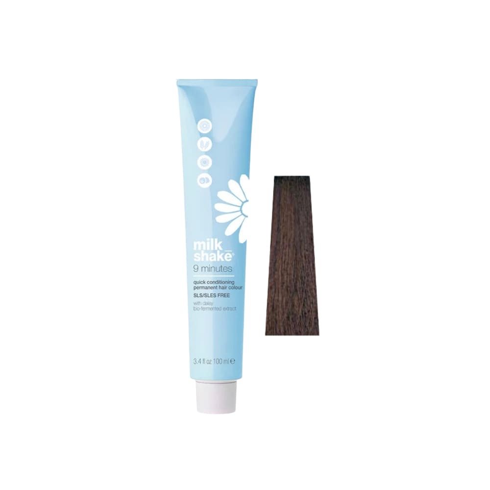 Milk Shake Milk Shake, 9 Minutes, Permanente Haarfarbe, 6.356GM Dark Mahogany Blonde, 100 ml Regular